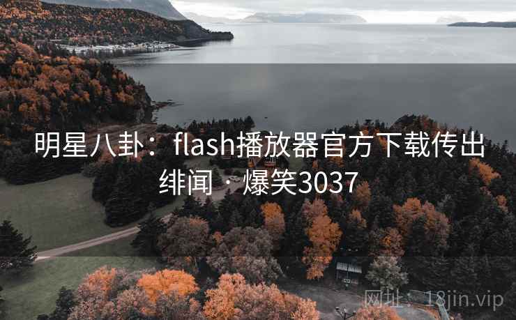 明星八卦：flash播放器官方下载传出绯闻 · 爆笑3037